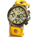 High Quality Most Popular Custom leather strap Men Hand Watch